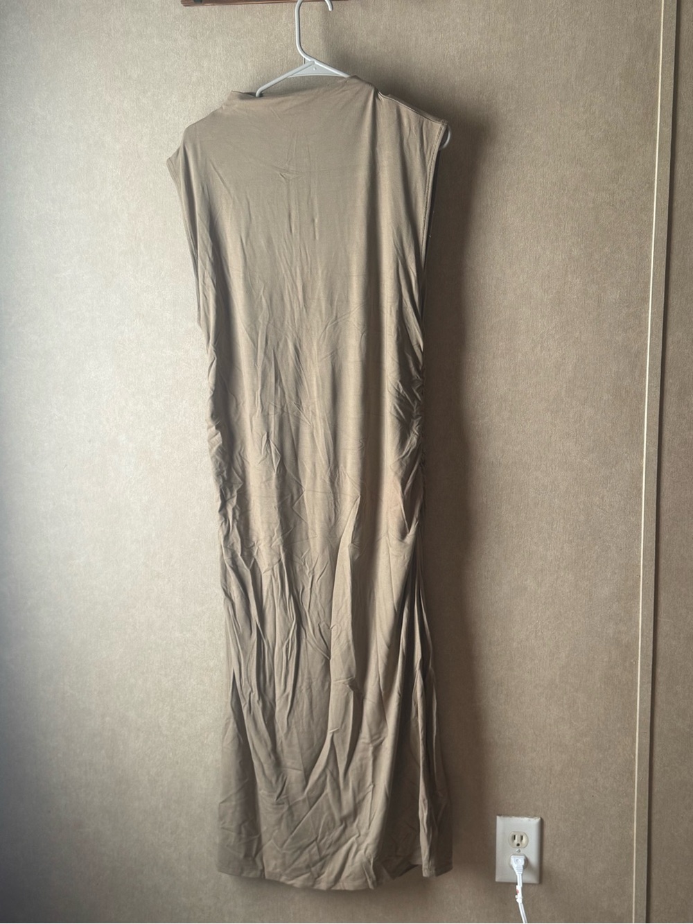 Target Sleeveless Taupe Maxi Dress